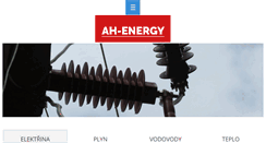 Desktop Screenshot of ah-energy.cz