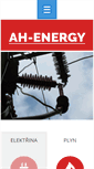 Mobile Screenshot of ah-energy.cz