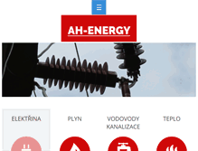 Tablet Screenshot of ah-energy.cz